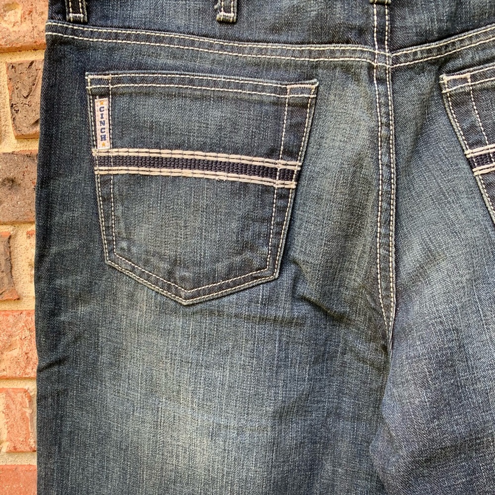 Cinch Men's Blue Relaxed Fit Jeans